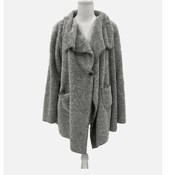 Hugs From Soft Surroundings Hug Me Cardigan Grey - Size Small (oversized) - Picture 3 of 7